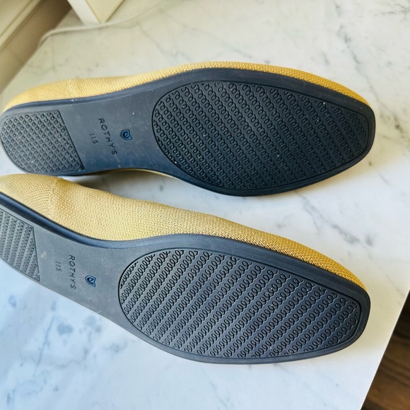 Rothy’s Chai Square Toe Flat 11.5 - Picture 4 of 4